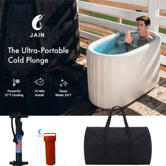 Portable Inflatable Ice Bath – Foldable Cold Plunge for Recovery & Therapy