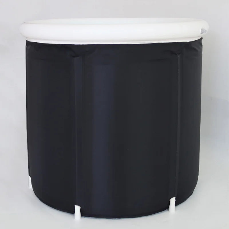 Large Ice Bath Tub Outdoor with Portable Bathtub Athletes Cold Water Therapy Tub