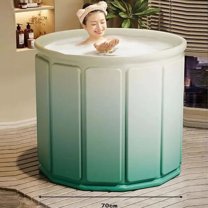 PVC Portable Inflatable Ice Bath Pod Recovery Cold Plunge Tub Pool