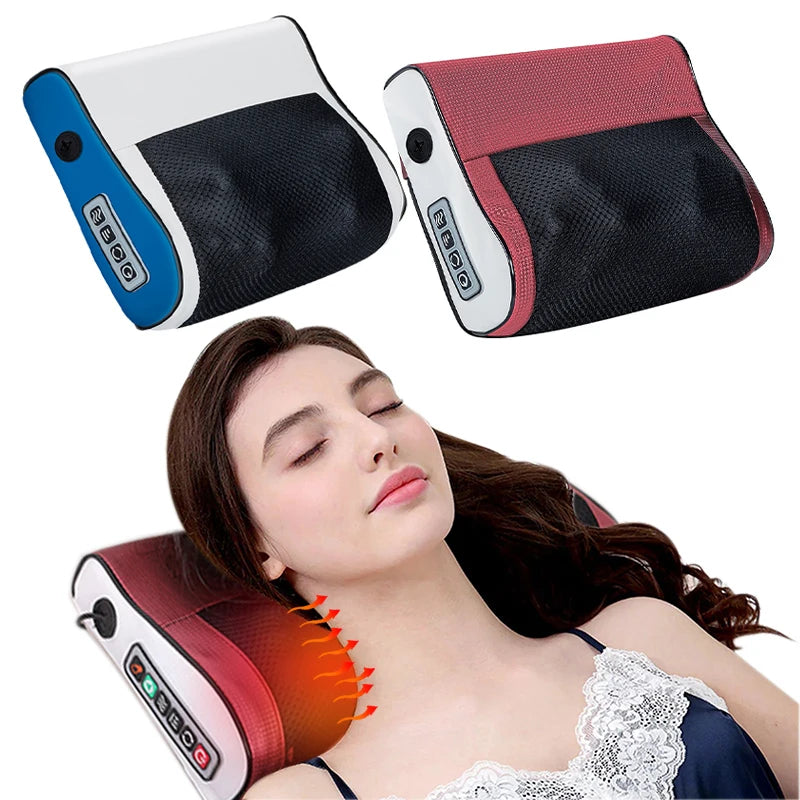 Multi Functional Neck and Shoulder Massager with Multiple Adjustable Hot Compress Massage